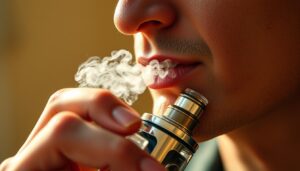 Anwendung eines Premium-Vapes