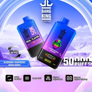 Bang King 50000 Puffs BlueberryRaspberry MixedBerry