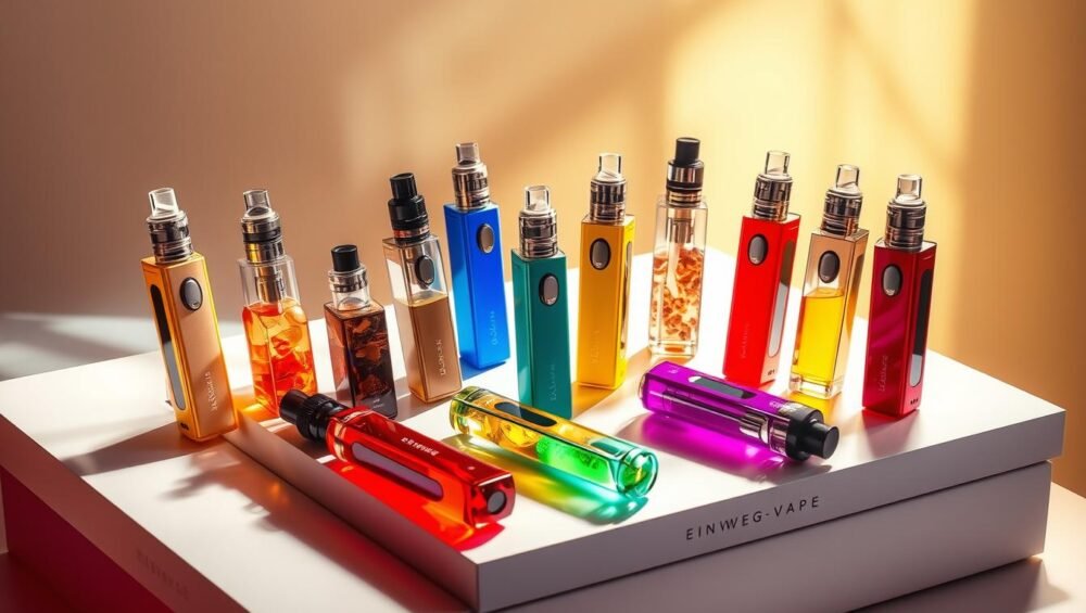Geschmackliche Vielfalt bei Einweg-Vapes