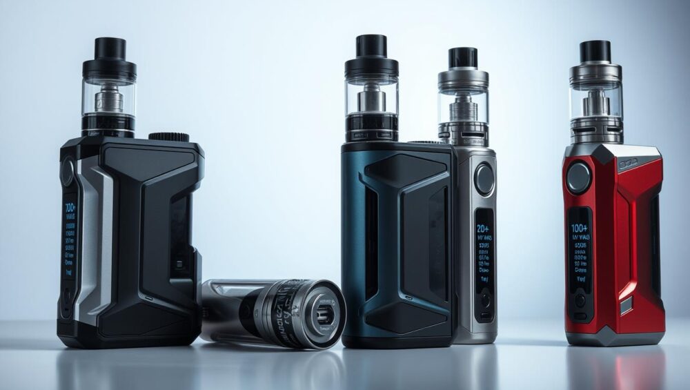 Vapen mods in vergelijking