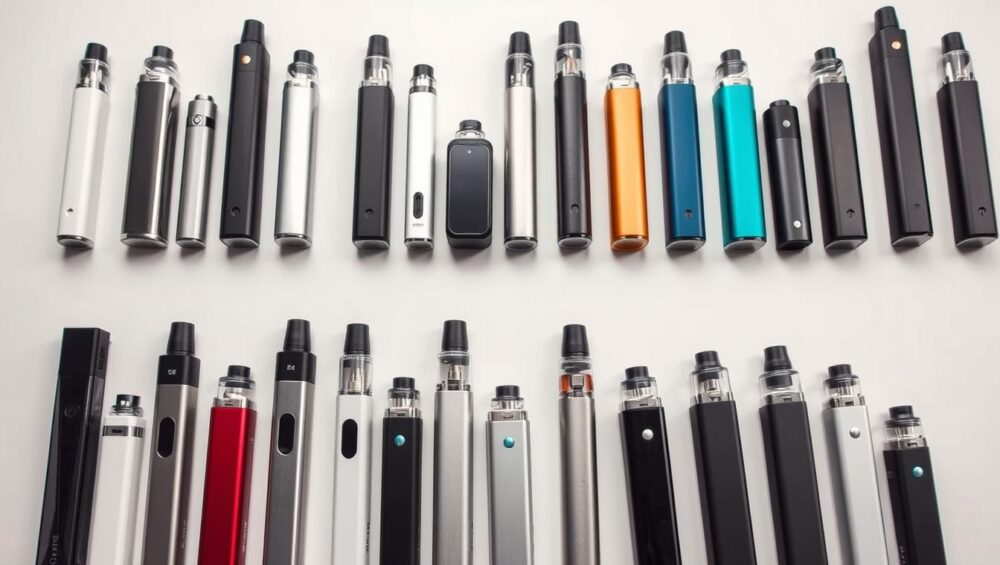 Vergelijk wegwerp e-sigaretten